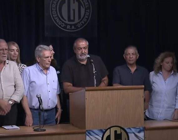 La CGT convocó a un paro nacional el 10 de abril y el 24 de marzo movilizarán a Plaza de Mayo