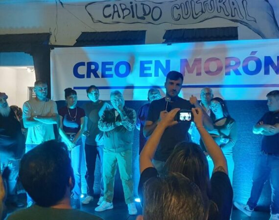Un sector del peronismo local lanzó el espacio «Creo en Morón» que respalda el liderazgo de Kicillof y Lucas Ghi
