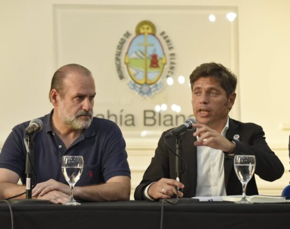 Kicillof en Bahía Blanca: “El Gobierno bonaerense no se retira cuando se apagan las cámaras y hoy volvimos a supervisar las tareas que nos comprometimos a hacer luego del temporal”