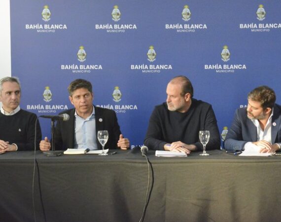 Tragedia en Bahía Blanca: Kicillof anunció inversiones por $273 mil millones para los vecinos afectados y Milei finalmente arribó a la ciudad con su hermana luego de 6 días de producida la catástrofe