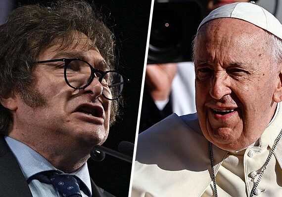 «Imbécil» y «el representante del maligno en la Tierra”: los insultos de Javier Milei al Papa Francisco