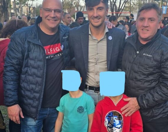 25 de mayo en Morón: Lucas Ghi encabezó acto y destacó la presencia de referentes locales del movimiento obrero