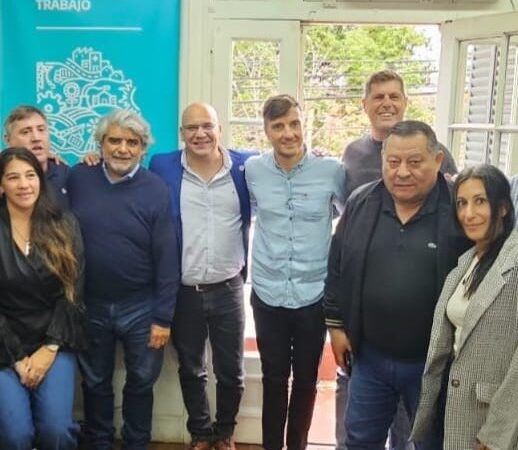Con la defensa de los trabajadores como eje principal, Walter Correa, Lucas Ghi, Alfonso Martínez y otros dirigentes sindicales se reunieron en Morón