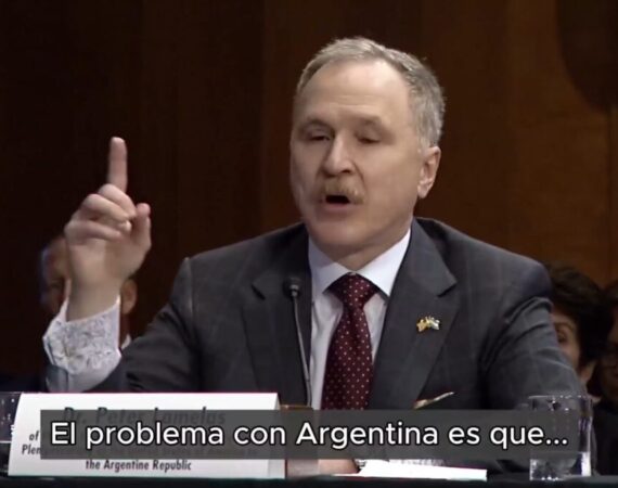 Intromisión y colonialismo explícito, el nuevo embajador yanqui llega como interventor: «Mi rol será salir al interior y asegurarnos de estar alerta a la corrupción y apoyar a Milei» 