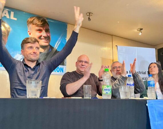 Con la presencia de Lucas Ghi, se lanzó la “Mesa Sindical Axel, Lucas y los Trabajadores”, con más de 50 gremios de la CGT y las dos CTA