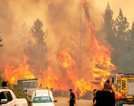 Continúan los feroces incendios en la Patagonia: el fuego avanza en cuatro parques nacionales y ya supera las 50 mil hectáreas quemadas