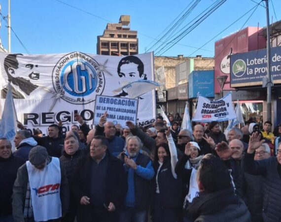 Desde las calles de Morón la CGT Regional pidió a la CGT Nacional paro de 36hs con movilización